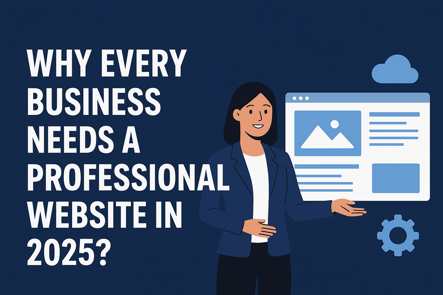 چرا هر کسب‌وکار در سال ۲۰۲۵ به یک وب‌سایت حرفه‌ای نیاز دارد؟